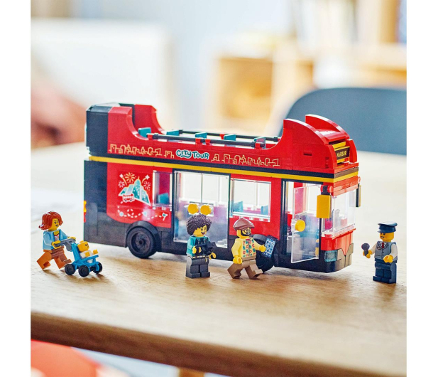 LEGO CITY 60407 Czerwony, piętrowy autokar - 1248595 - zdjęcie 8
